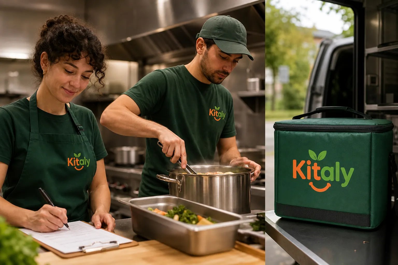 Vom Speiseplan über die Küche bis zur Thermobox — so läuft Kitaly